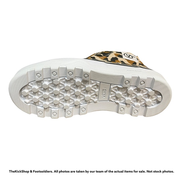 VANS SENTRY WC LEOPARD SHIFTING SAND VN0A4P3K4XB1 WOMEN'S PLATFORM BOOTS - Picture 5 of 5